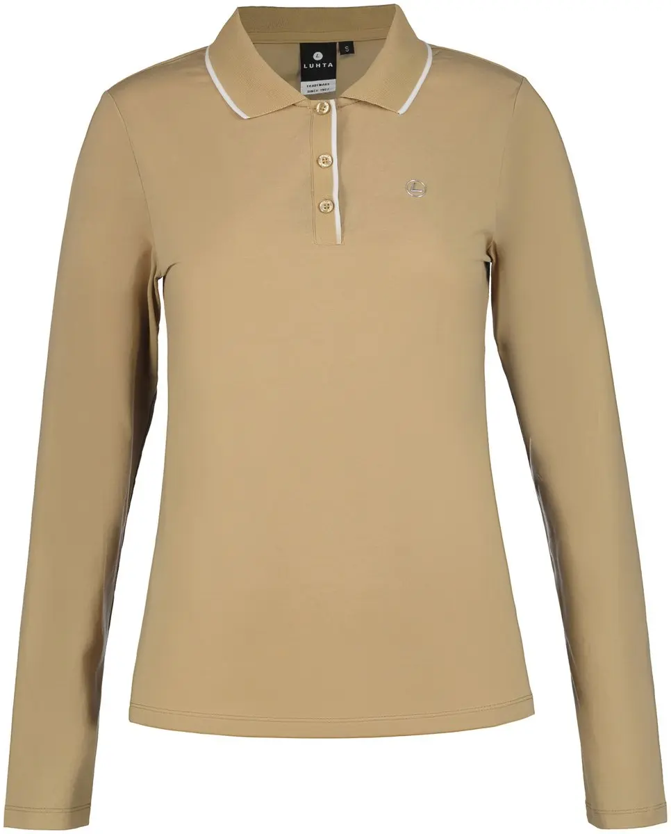 Luhta Dames Hartikkala Polo L/S Beige