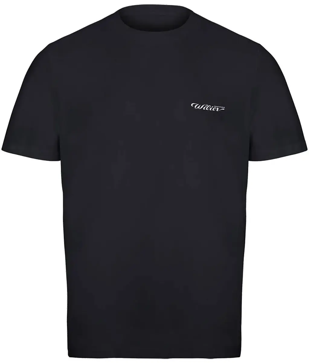 Wilier Staff T-shirt Met Korte Mouwen Zwart 2XL