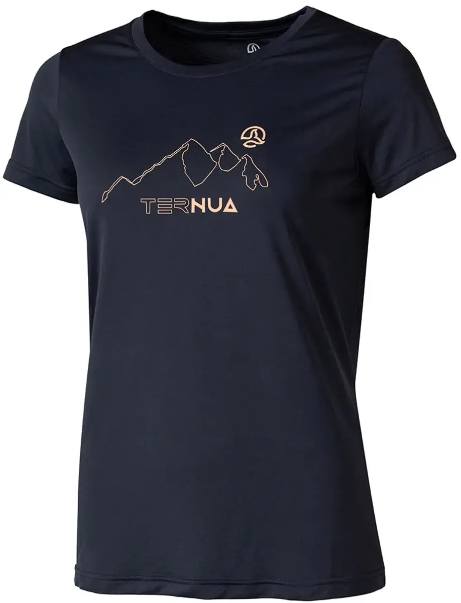 Ternua Framik T-shirt Met Korte Mouwen Blauw L Vrouw