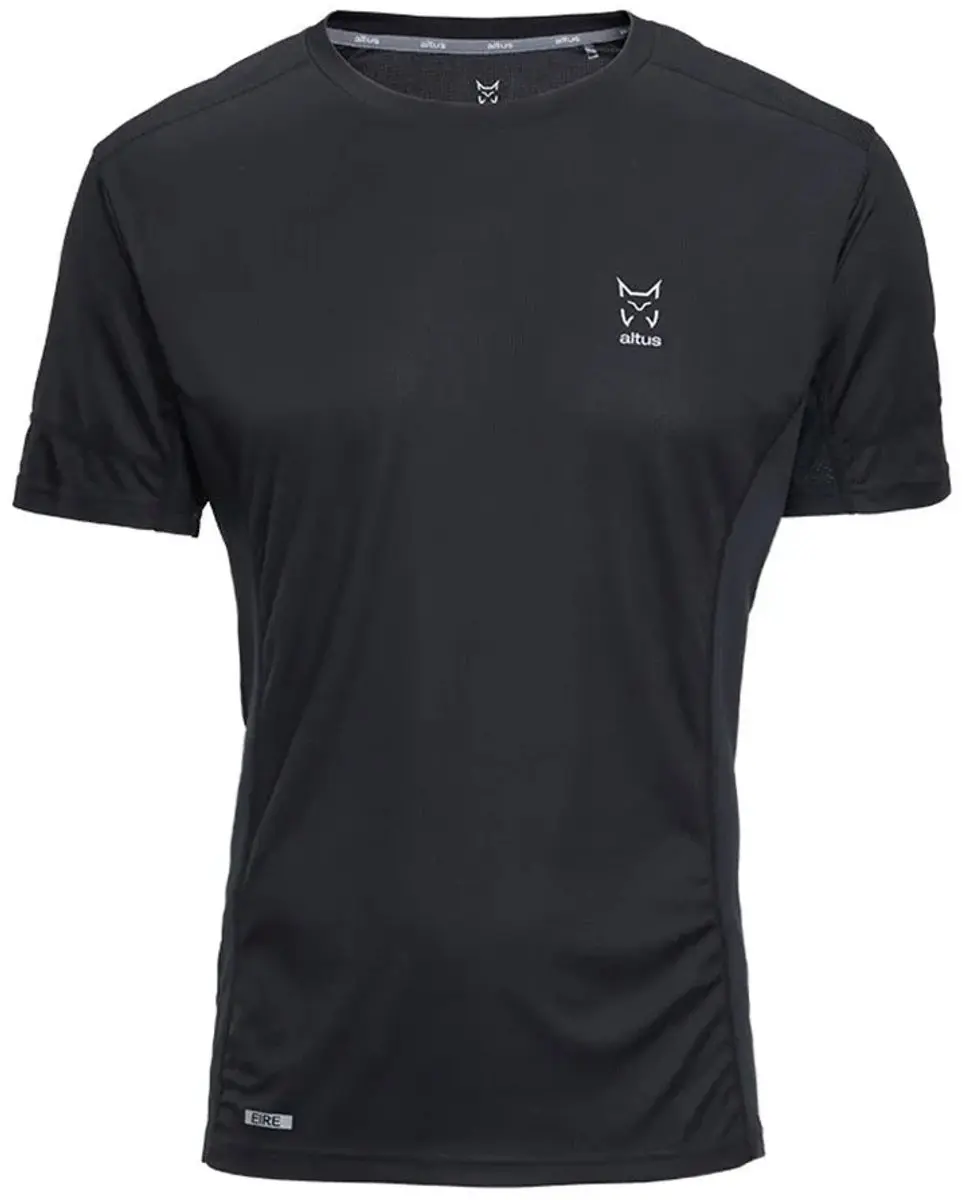 Altus Eire T-shirt Met Korte Mouwen Zwart S Man