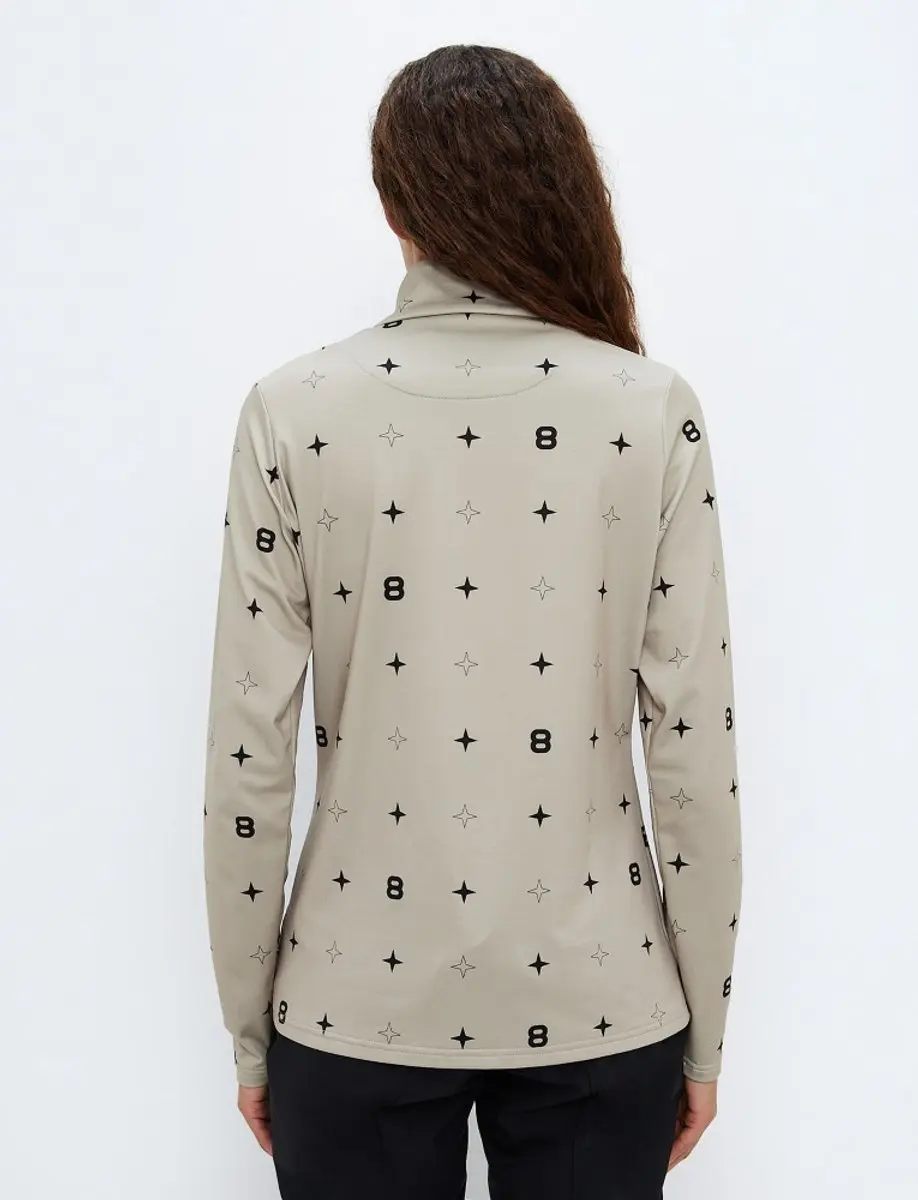 8848 Altitude Star Sweat Dames - Lichtbeige - afbeelding 4 van 4