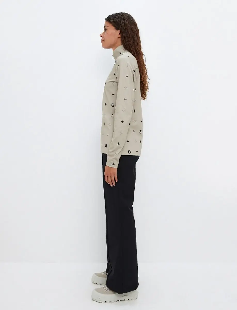 8848 Altitude Star Sweat Dames - Lichtbeige - afbeelding 2 van 4