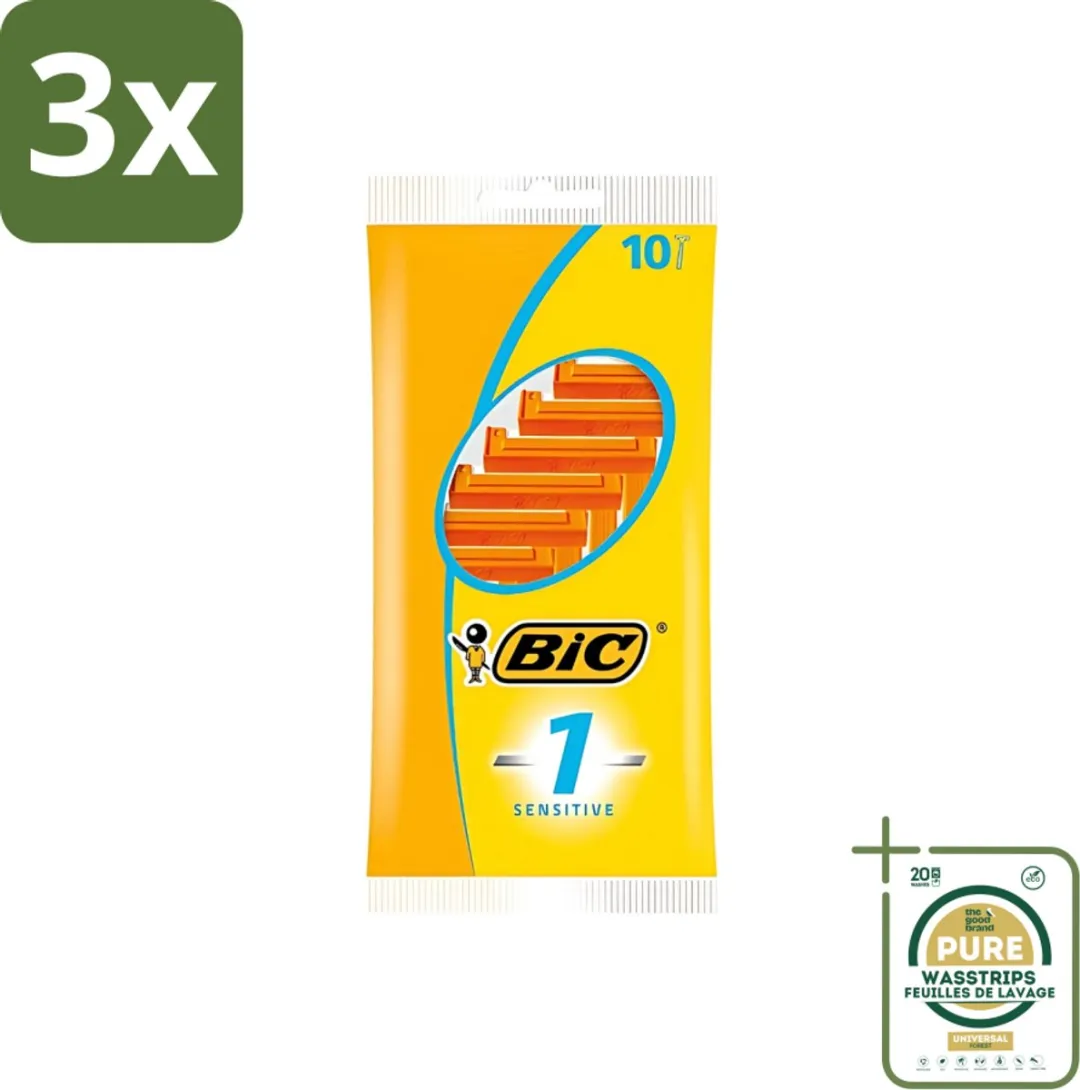 Bic Sensitive Wegwerpscheermesjes 10 Stuks