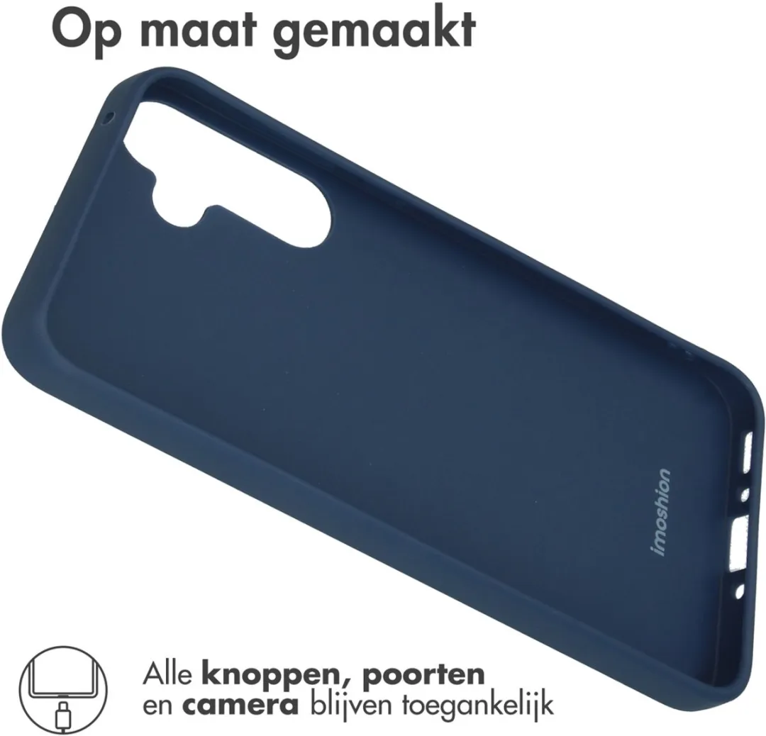 Imoshion Hoesje Samsung Galaxy A35 - Donkerblauw