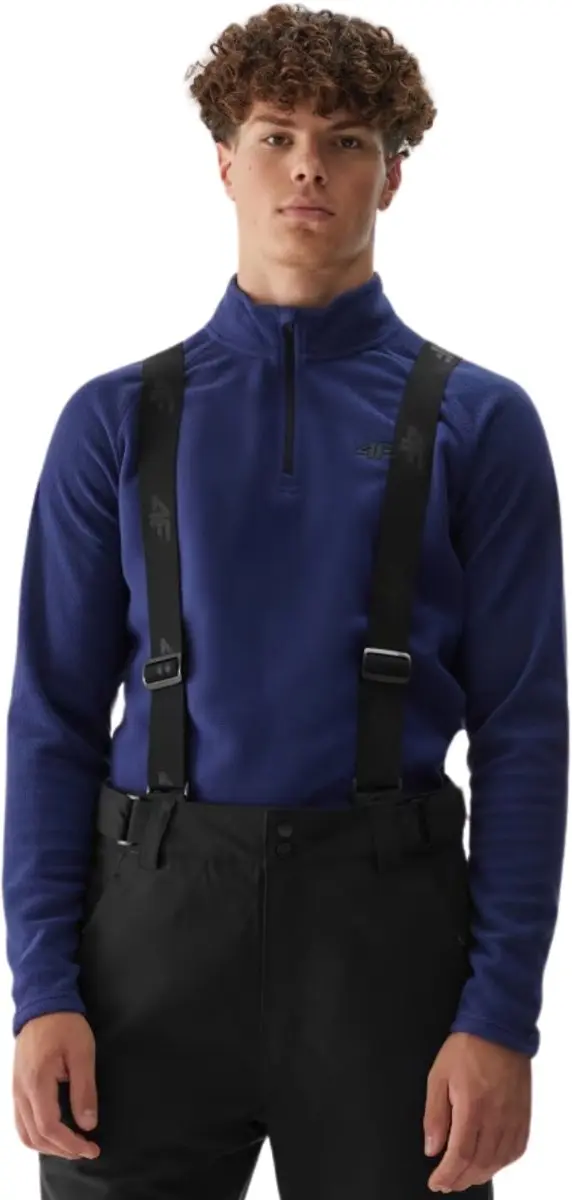 4F M044 Fleecevest Heren Donkerblauw