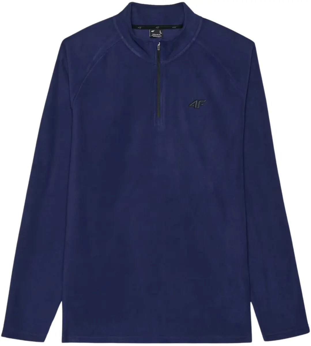 4F M044 Fleecevest Heren Donkerblauw - Maat M - afbeelding 2 van 6