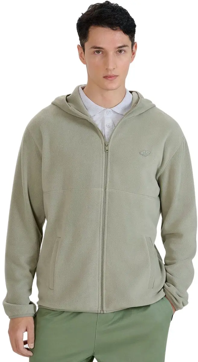 4F Fleece Heren Olijfgroen