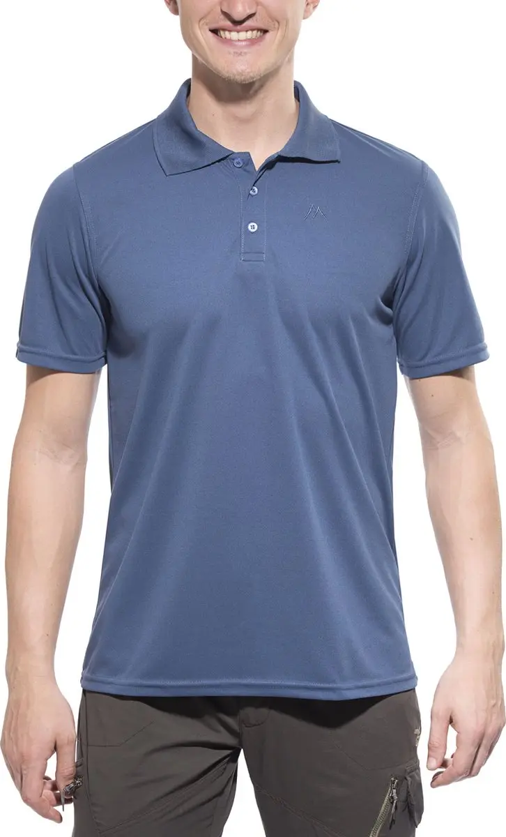 Maier Sports Ulrich t-shirt Heren blauw Maat S