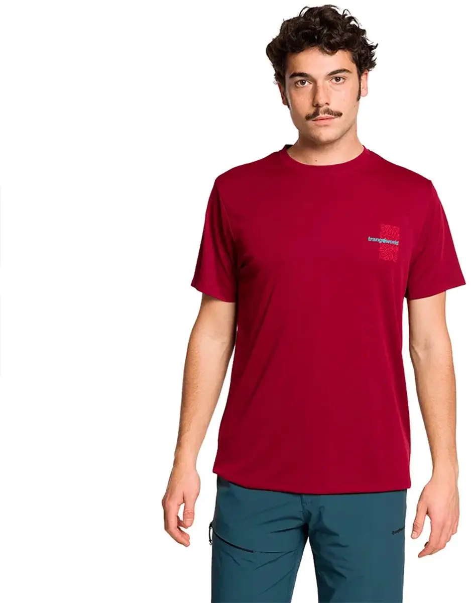 Trangoworld Keilor T-shirt Met Korte Mouwen Rood L Man