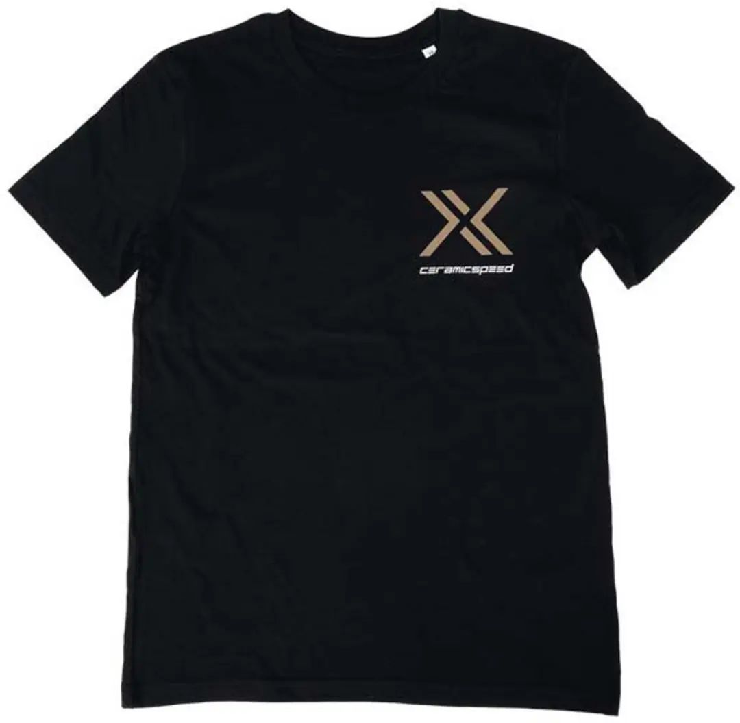 Ceramicspeed X T-shirt Met Korte Mouwen Zwart XL