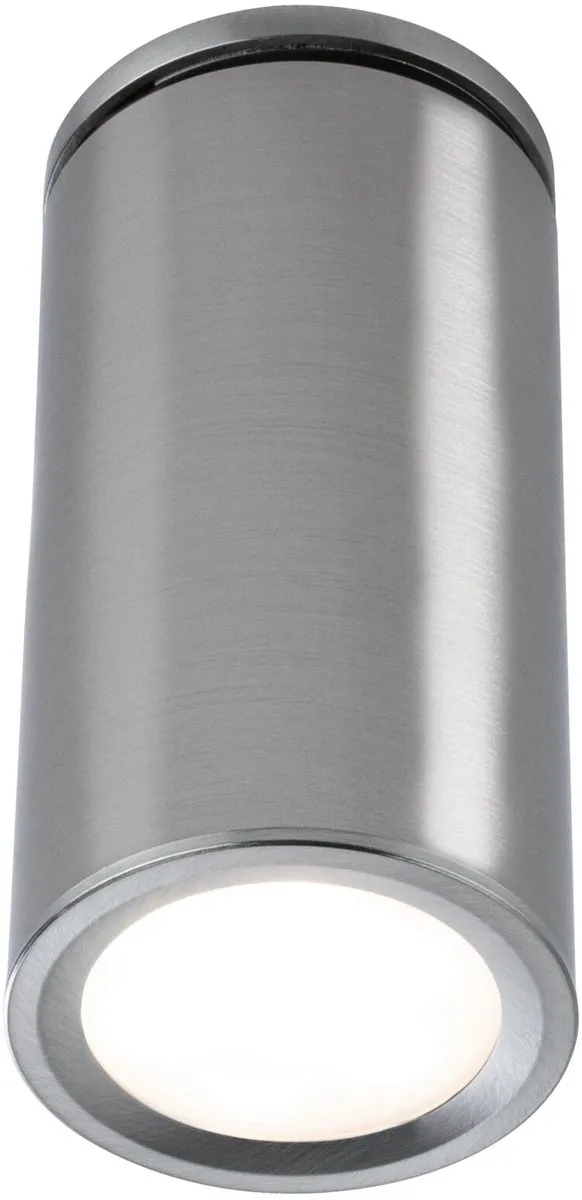 Paulmann LED-inbouwlamp Turnal 60mm 6W - 470lm 2700K - Staal geborsteld