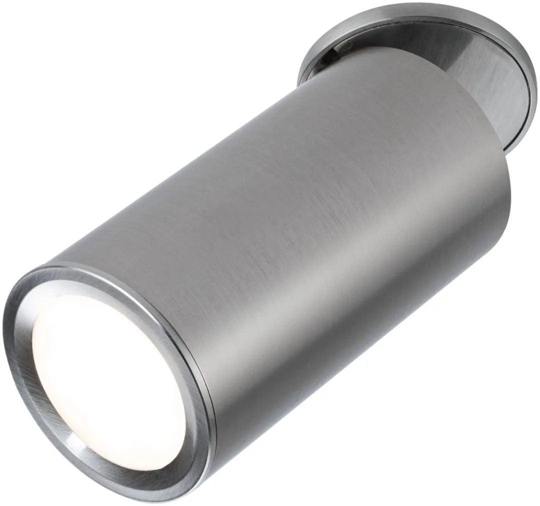 Paulmann LED-inbouwlamp Turnal 60mm 6W - 470lm 2700K - Staal geborsteld