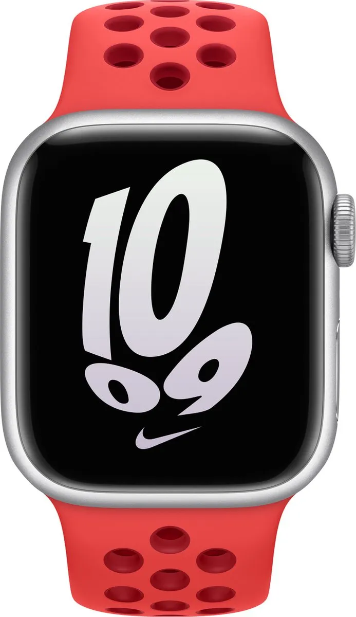 Apple Watch Nike Sportband - Bright Crimson - One Size - afbeelding 6 van 6
