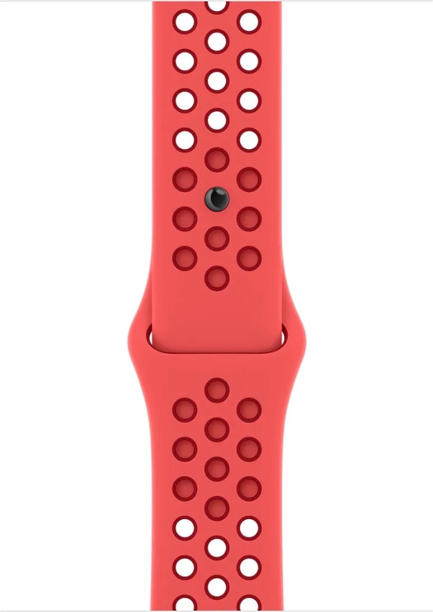 Apple Watch Nike Sportband - Bright Crimson - One Size