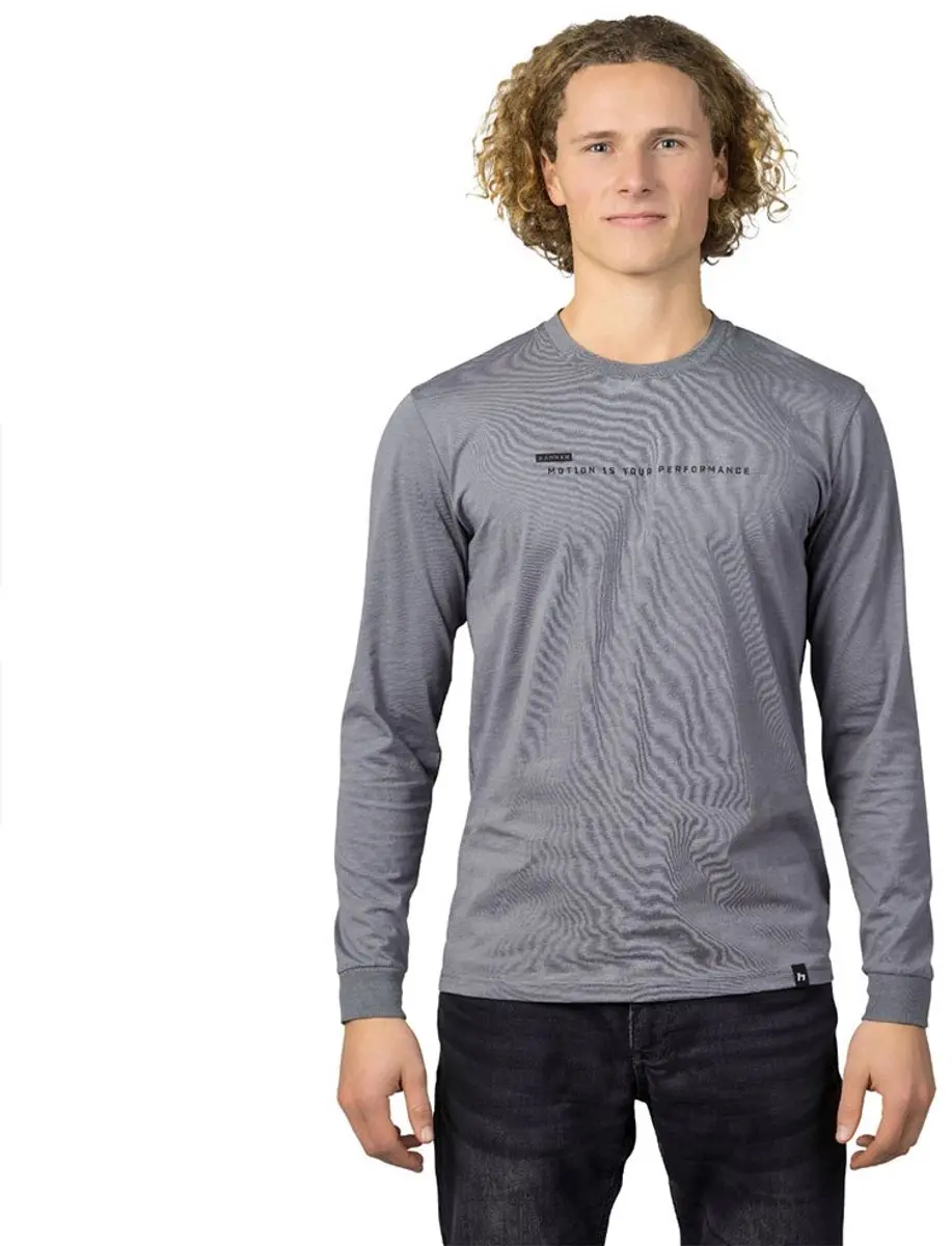 Hannah Kirk T-shirt Met Lange Mouwen Grijs M Man