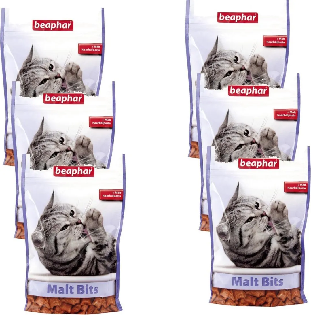 Beaphar Malt-Bits Naturel Kattensnack