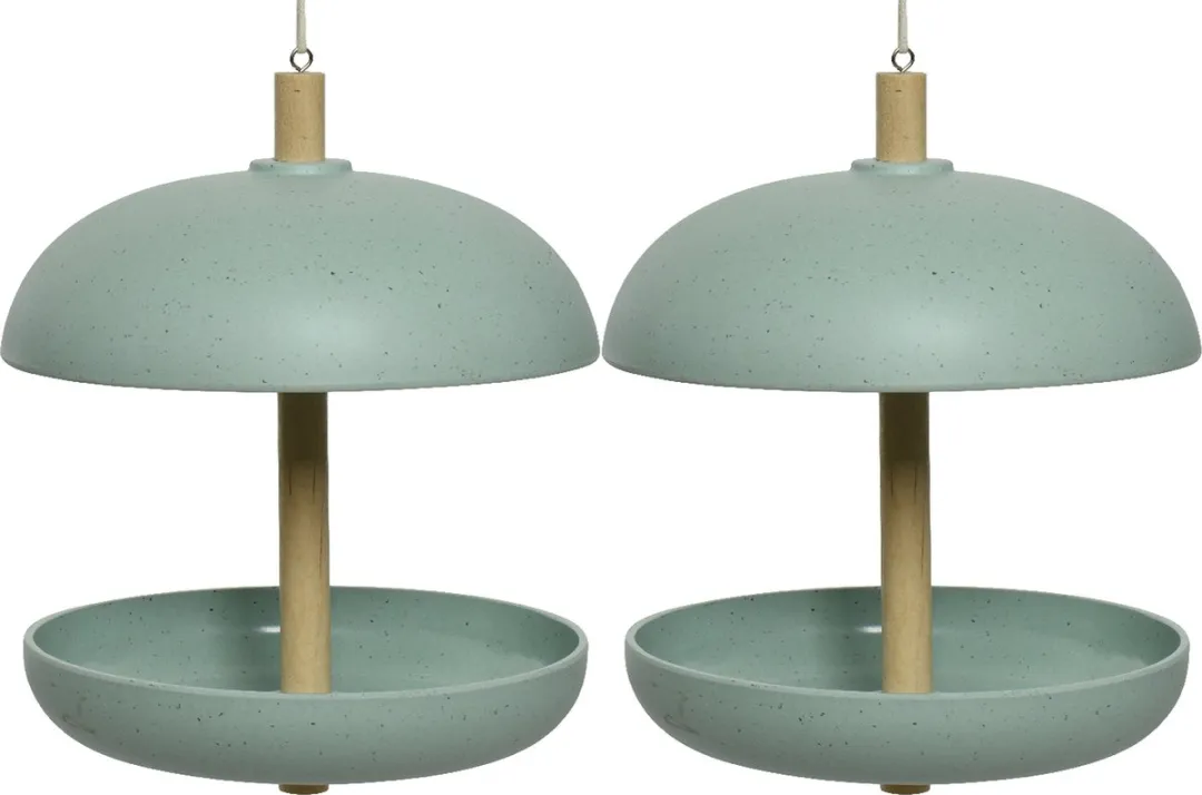 Decoris Vogelfeeder Silo 2 Stuks