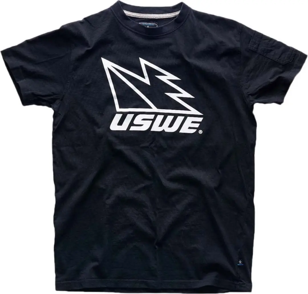 Uswe Podium T-shirt Met Korte Mouwen Zwart 2XL Man