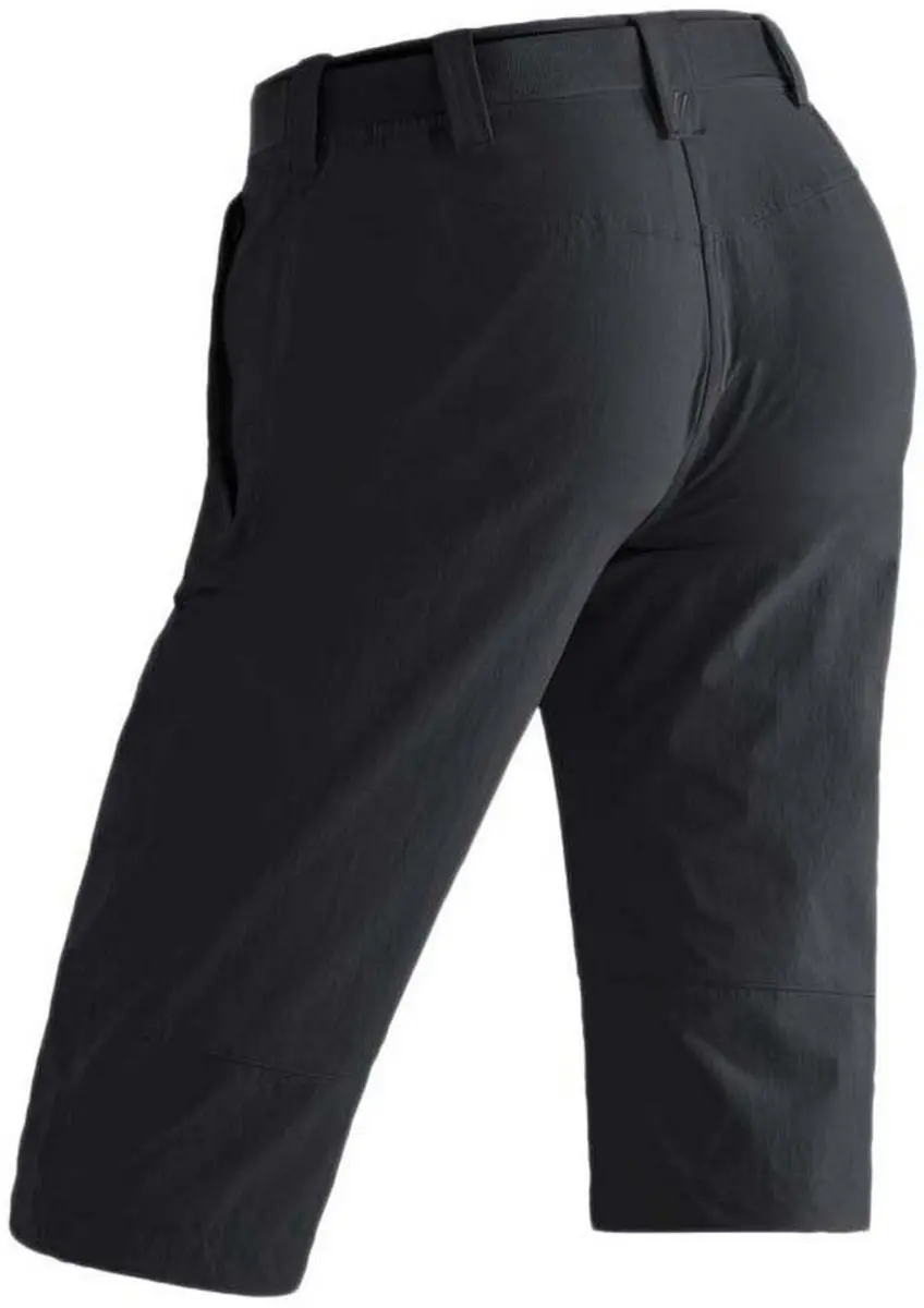 Maier Sports Kluane 3/4-broek Dames - Zwart 6XL - afbeelding 2 van 6