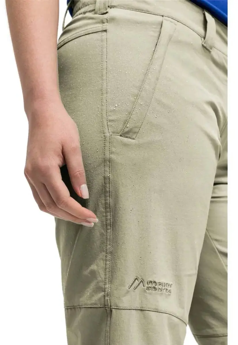 Maier Sports Lawa Bermuda Dames - Brown Rice - XL - afbeelding 3 van 3