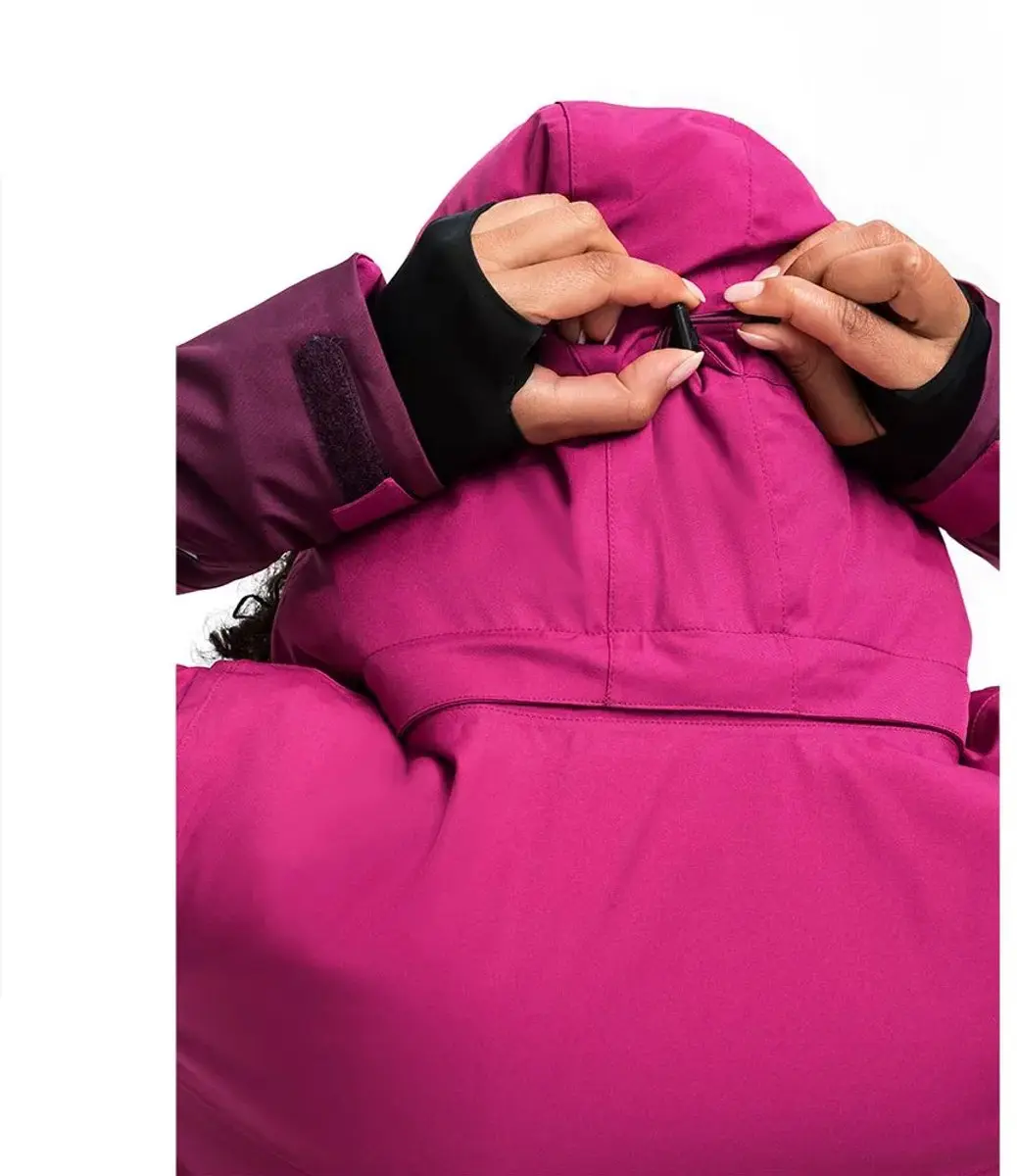 Maier Sports Nuria Dames Ski Jas - Magenta - afbeelding 3 van 4