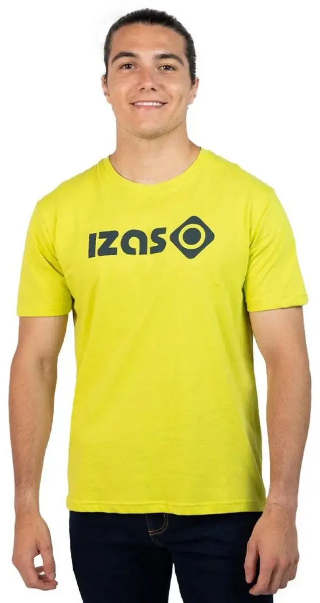 Izas Bailo M T-shirt Met Korte Mouwen Geel L Man