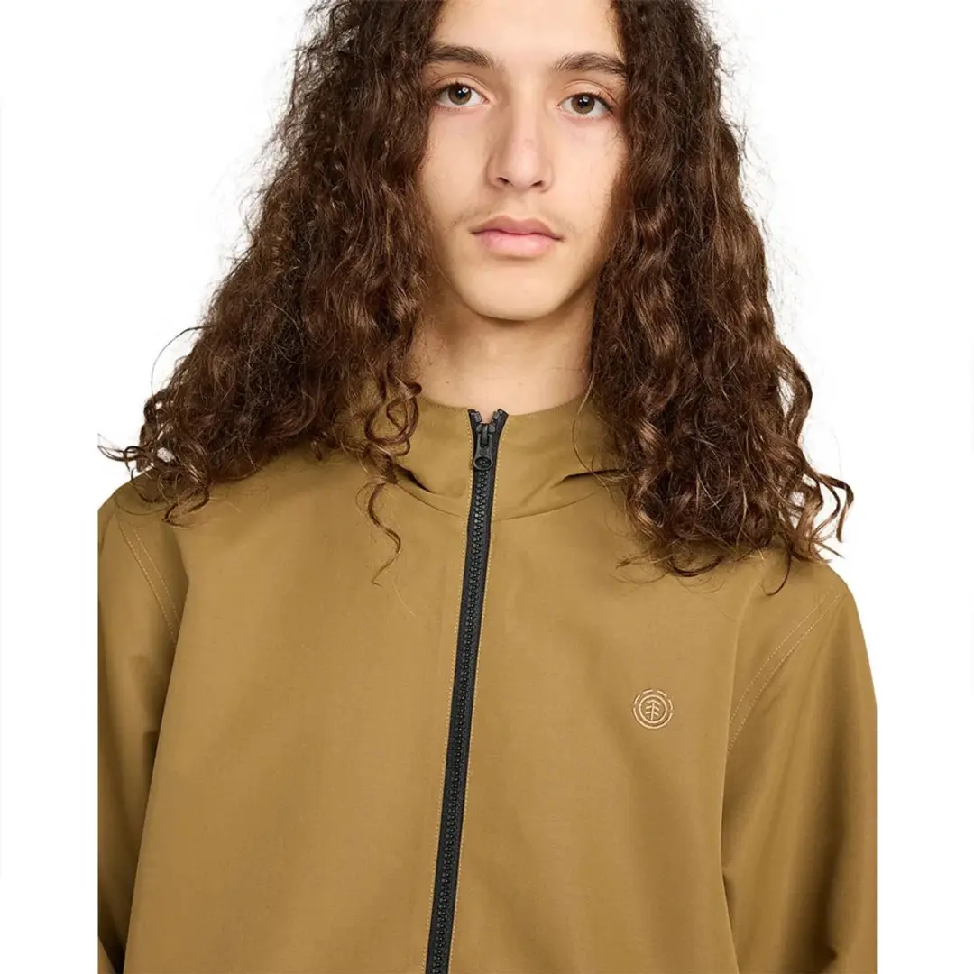 Element Alder Jack met Capuchon - Bruin - M - afbeelding 6 van 6