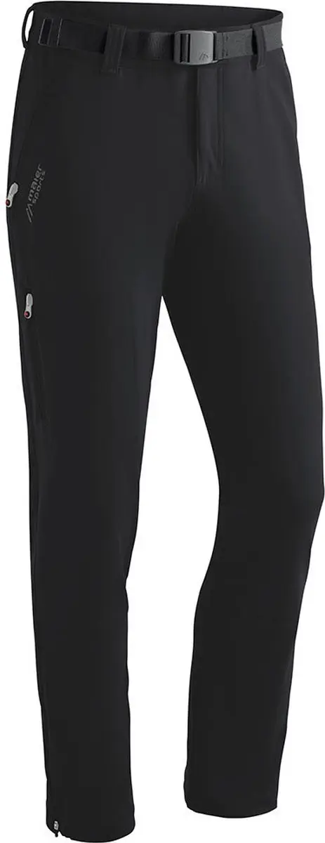 Maier Sports Naturno Slim Broek Zwart 27 / Short Man