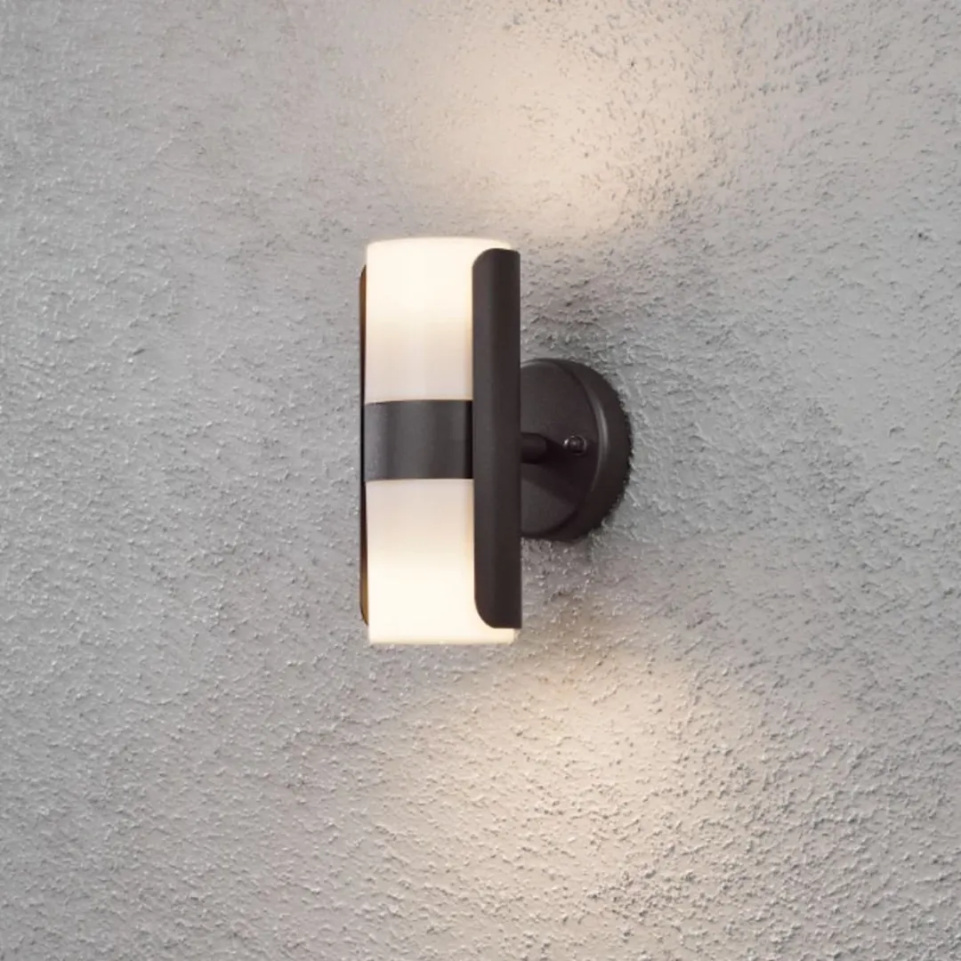 Konstsmide 7522-750 Wandverlichting Buiten - 2x35W - Zwart