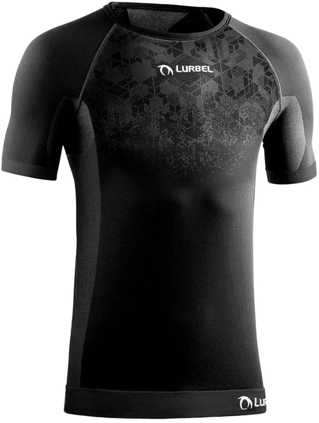 Lurbel Win T-shirt Met Korte Mouwen Zwart L
