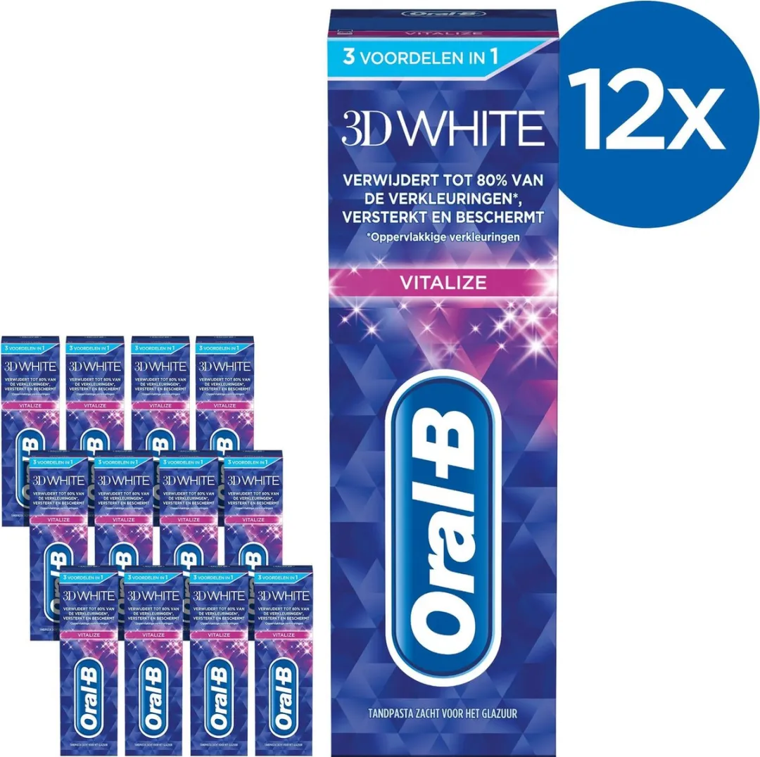 Oral-B 3D White Vitalize Tandpasta