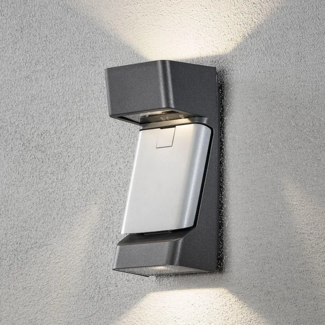 Konstsmide 7976-370 Wandverlichting Antraciet