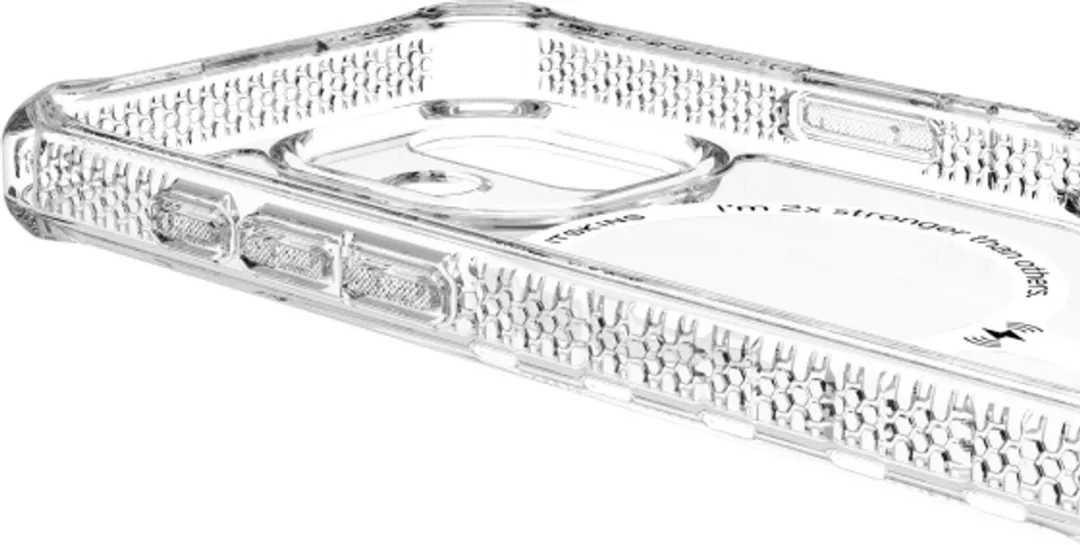Itskins Level 2 HybridMagClear iPhone 17 MagSafe Hoesje - Transparant