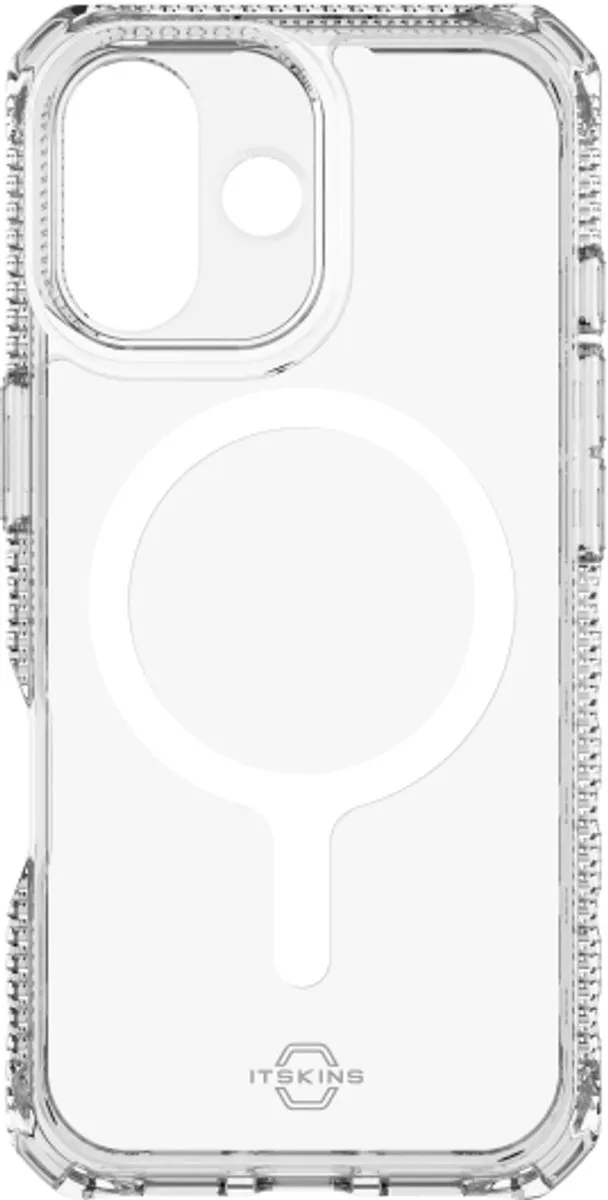 Itskins Level 2 HybridMagClear iPhone 17 MagSafe Hoesje - Transparant