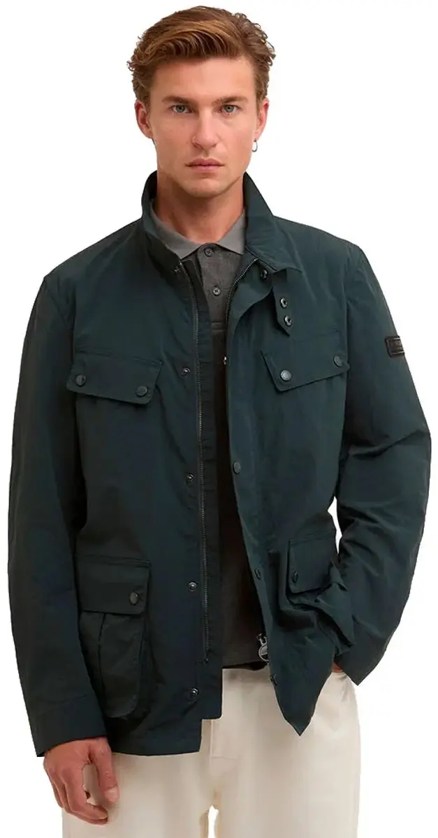 Barbour Duke Modern Showerproof Jas Groen XL Man