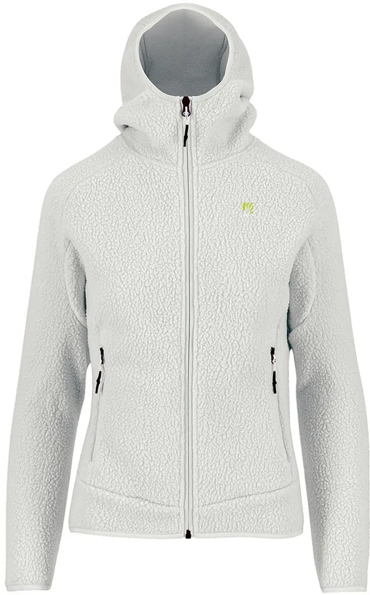 Karpos Moiazza Retrò Fleece Met Volledige Rits Grijs M Vrouw