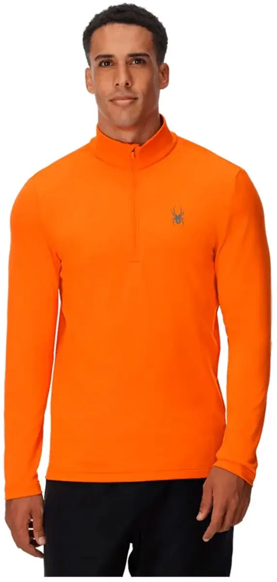 Spyder Prospect Sweatshirt Met Halve Rits Oranje L Man