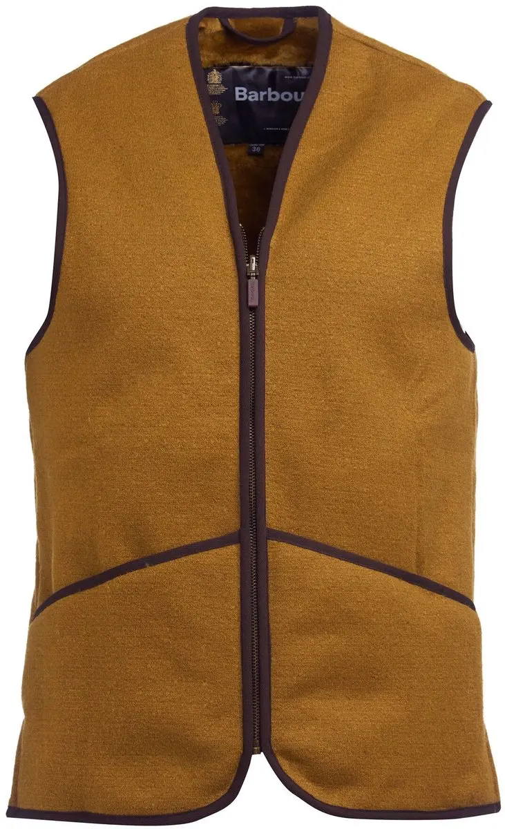 Barbour Warm Pile Waistcoat Zip-In Liner MLI0004 52