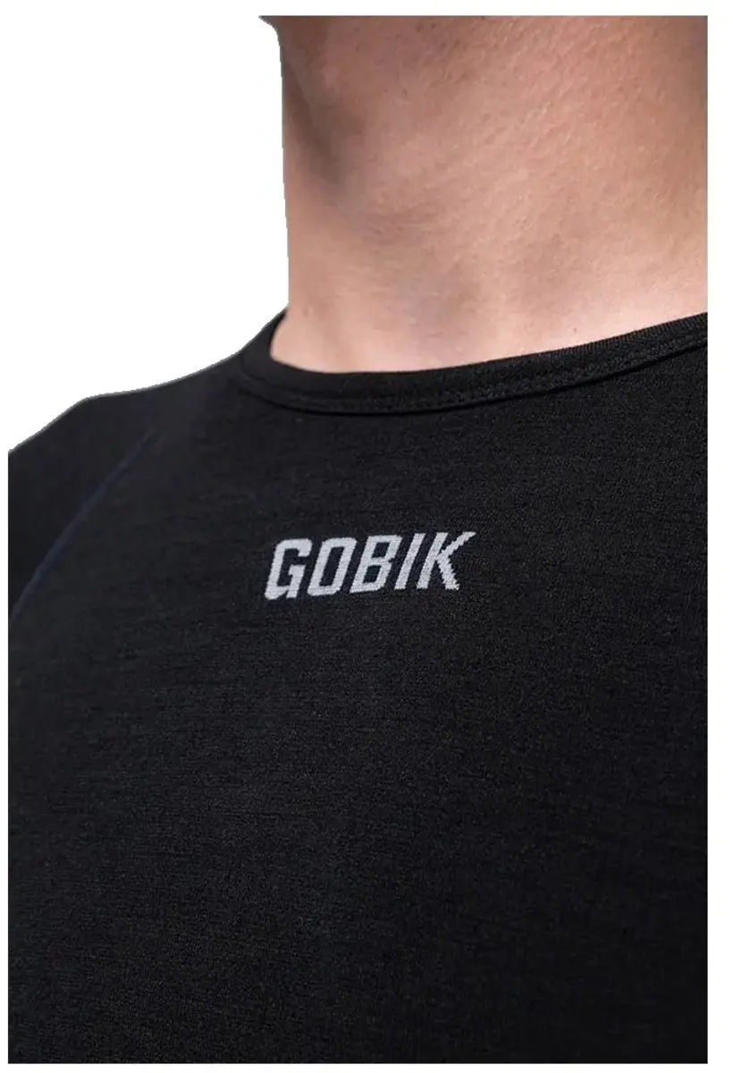 Gobik Winter Merino Ondershirt Lange Mouw - Zwart - L/XL - afbeelding 6 van 6
