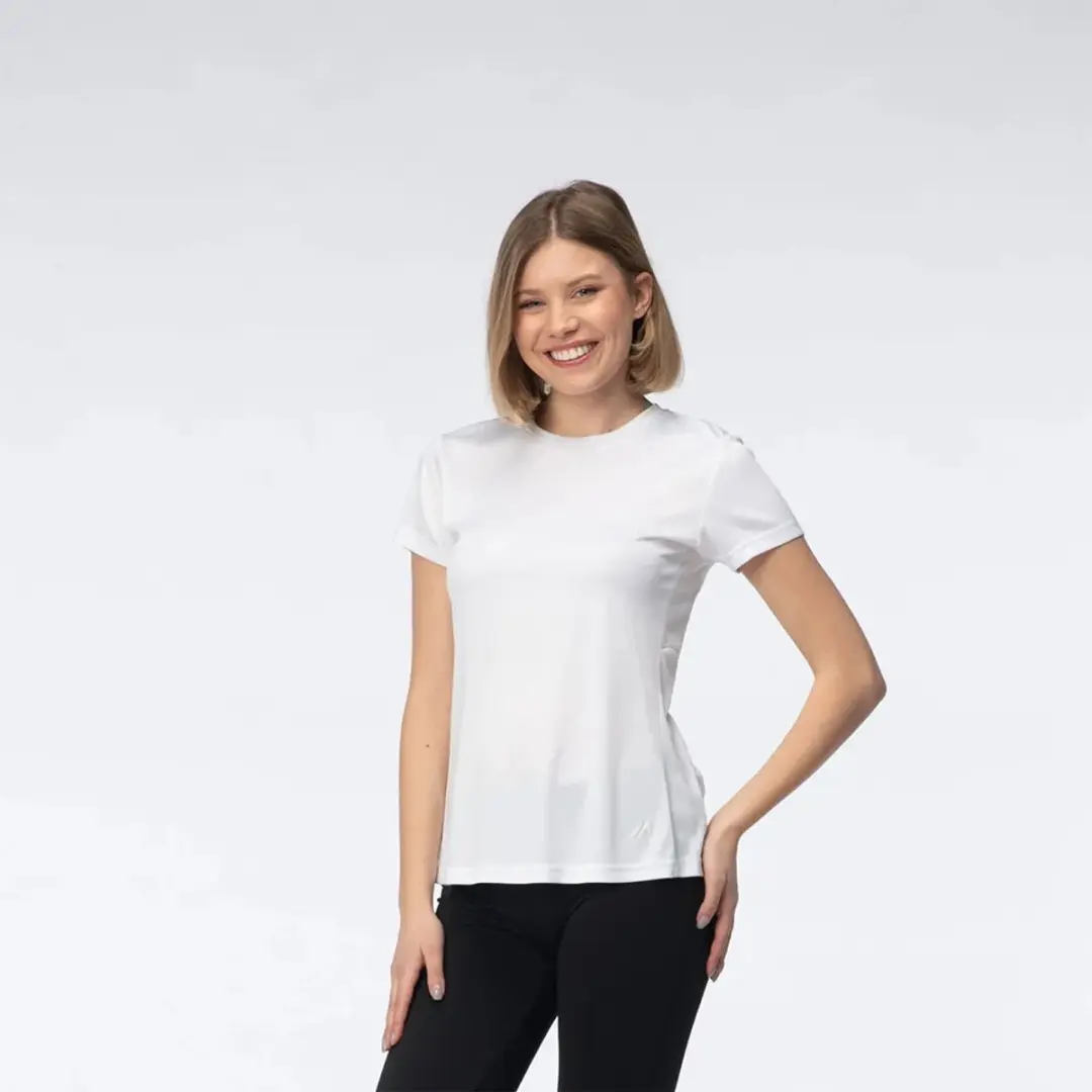Martes Nalso T-shirt Met Korte Mouwen Wit L Vrouw
