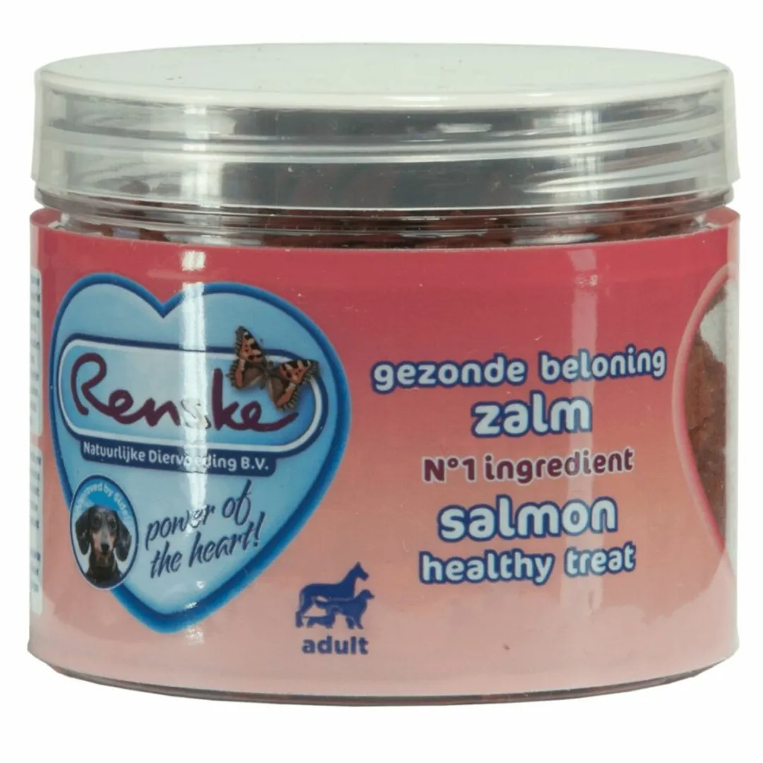 Renske Gezonde Beloning Hartjes 100g - 12 Stuks