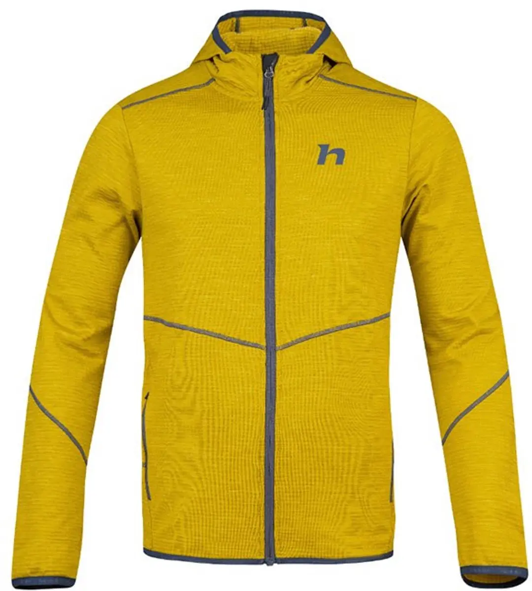 Hannah Damar Hoody Fleece Met Volledige Rits Geel XL Man