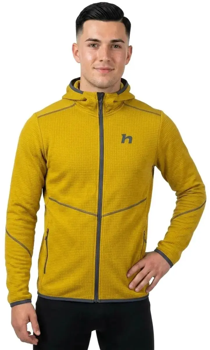 Hannah Damar Hooded Trainingsjack - Geel - XL - afbeelding 3 van 3