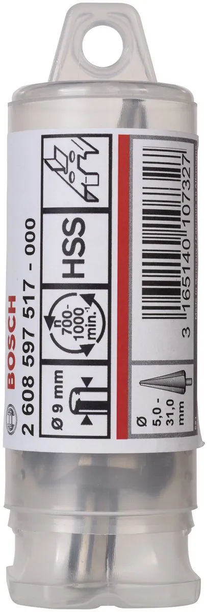 Bosch HSS Cilindrisch Plaatschilboor 9mm - 2608597517 - afbeelding 5 van 5
