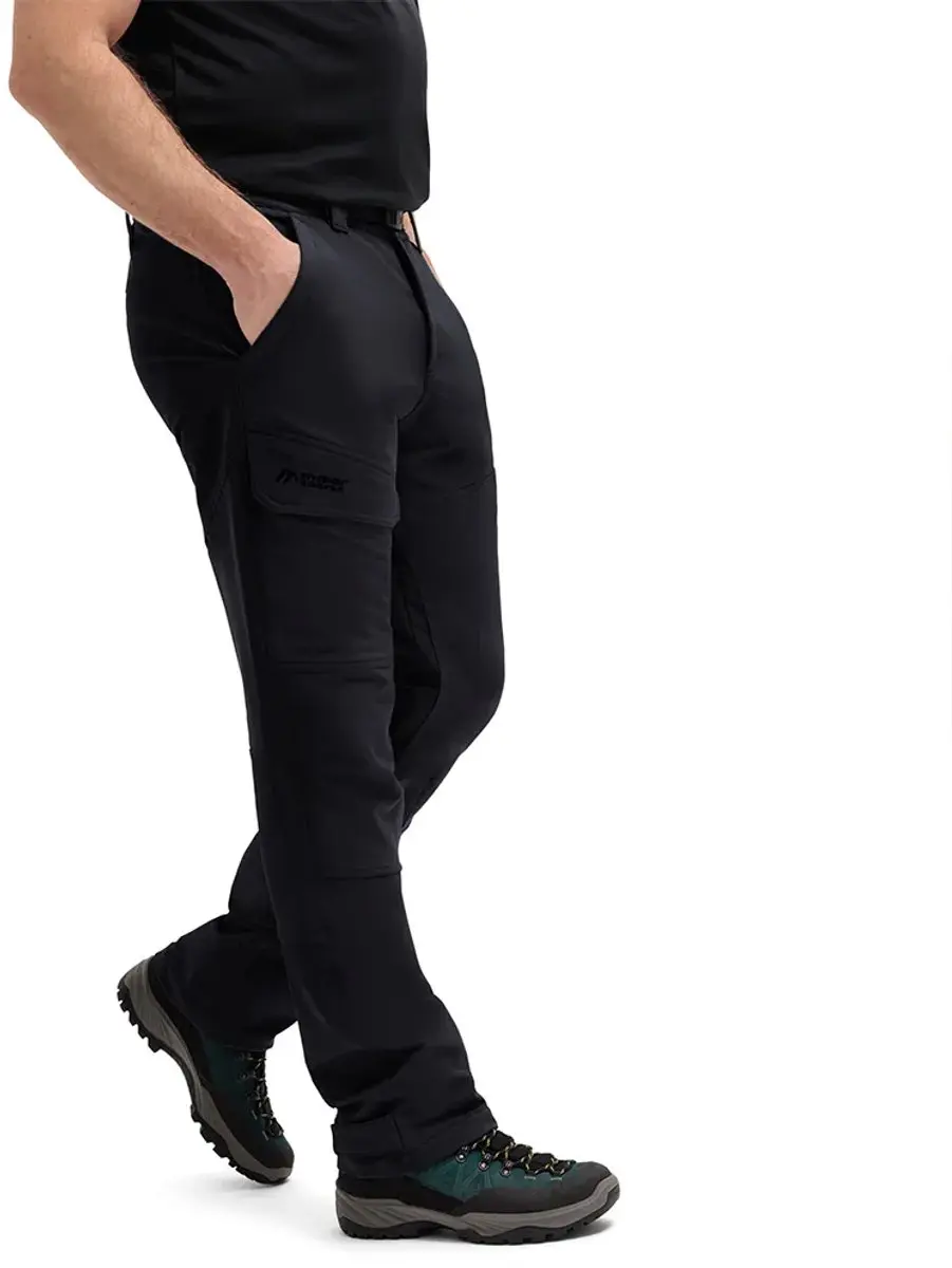 Maier Sports Fleeceflex Broek Zwart 58 / Regular Man