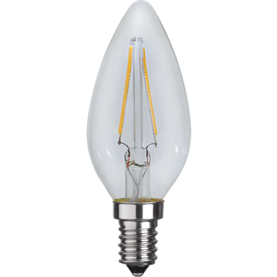 Star Trading Filament Kaarslamp 3-Pack - 2W - Extra Warm Wit