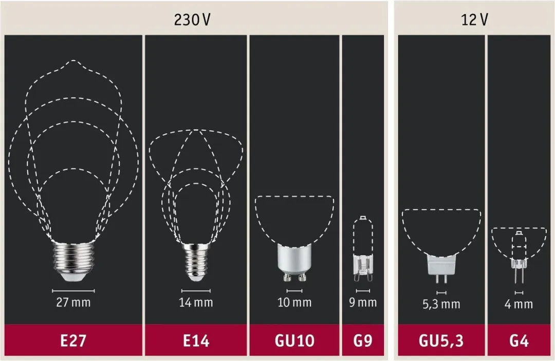 Paulmann Filament LED-gloeilamp E27 470lm 5,1W 2700K Mat