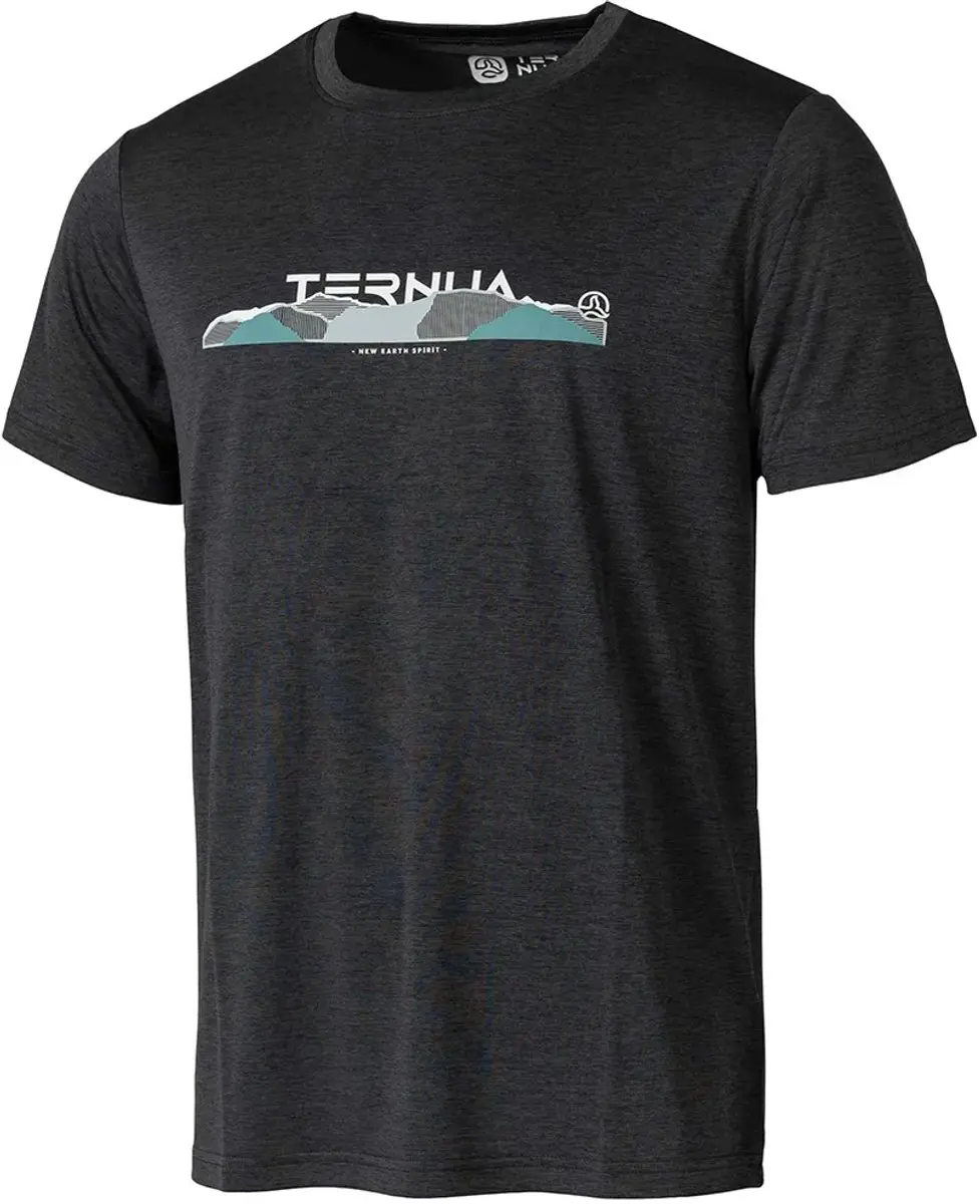 Ternua Anning T-shirt Met Korte Mouwen Zwart L Man