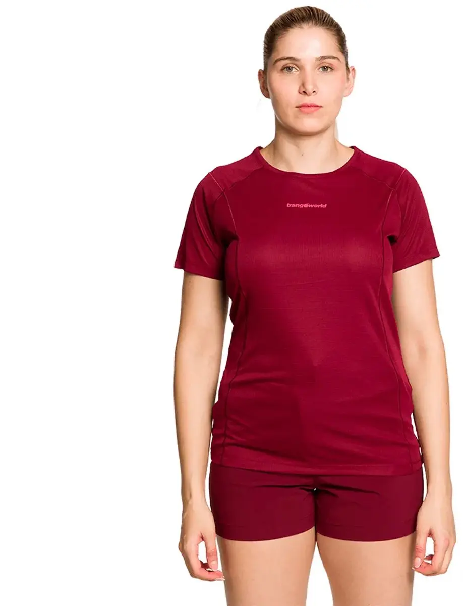Trangoworld Demba T-shirt Met Korte Mouwen Rood L Vrouw