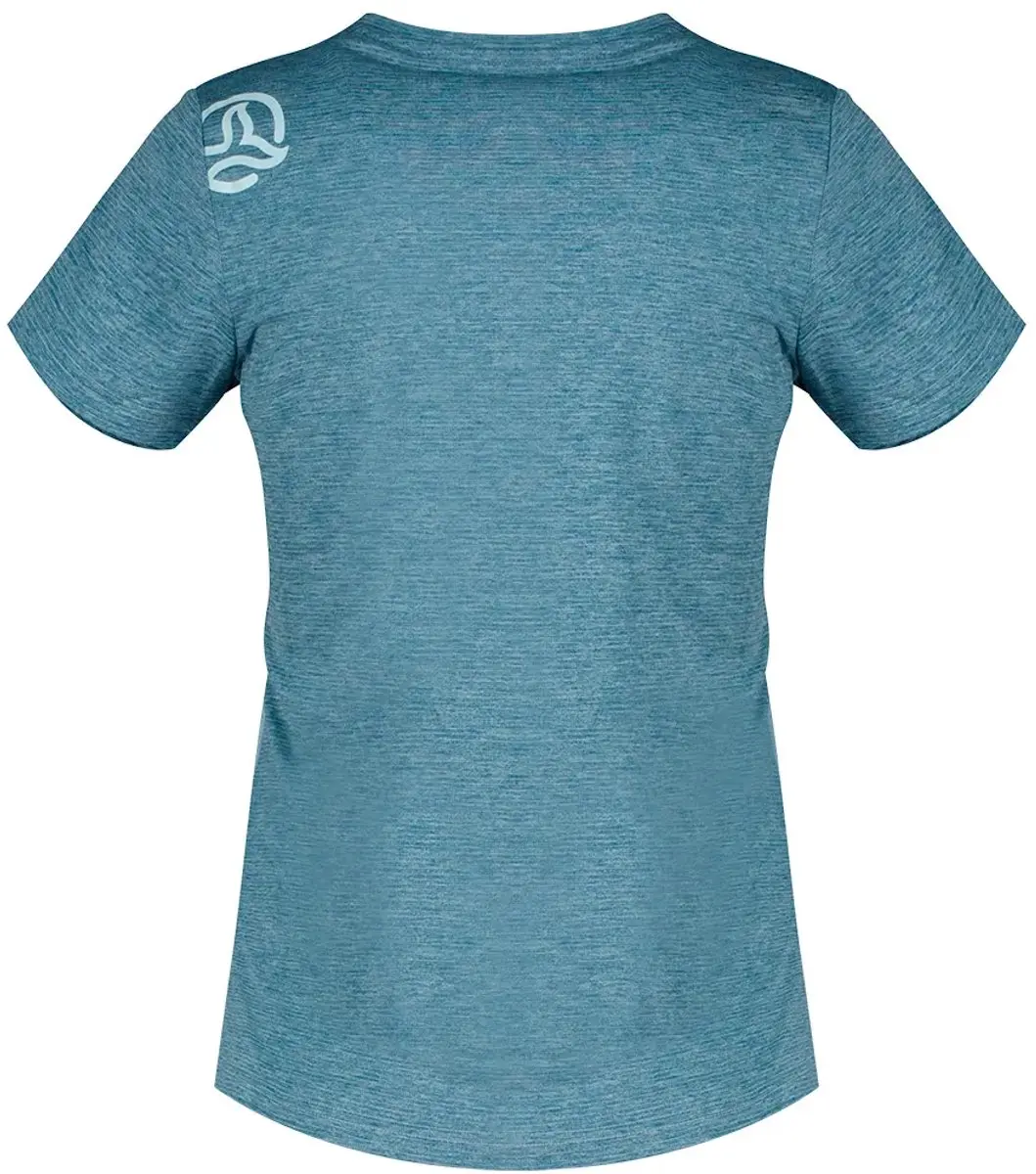 Ternua Krina Korte Mouw Fietsshirt Dames - Stone Blue M - afbeelding 3 van 3